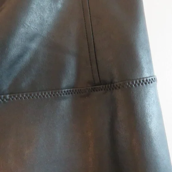 ARITZIA WILFRED Daria Black Faux Leather Leggings - Size S - Picture 5 of 15